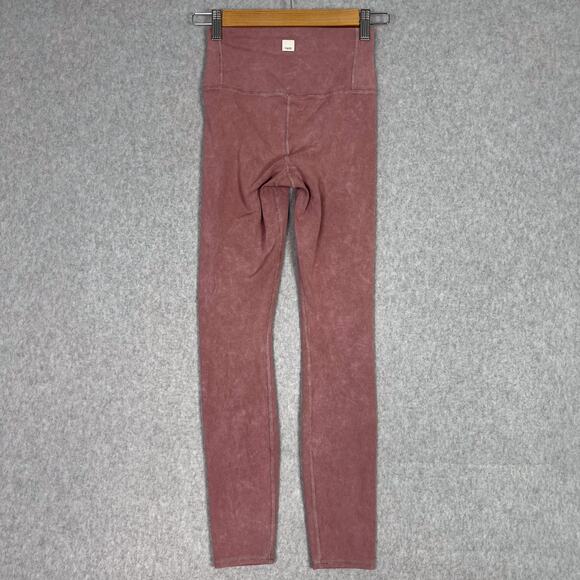 Vuori Pink Washed Studio Mid Rise Legging Size XS - Picture 4 of 10